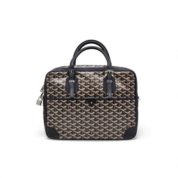 Goyard Ambassade PM Briefcase Business Handbag CHN020229 173243 Black - Picture 2 of 13